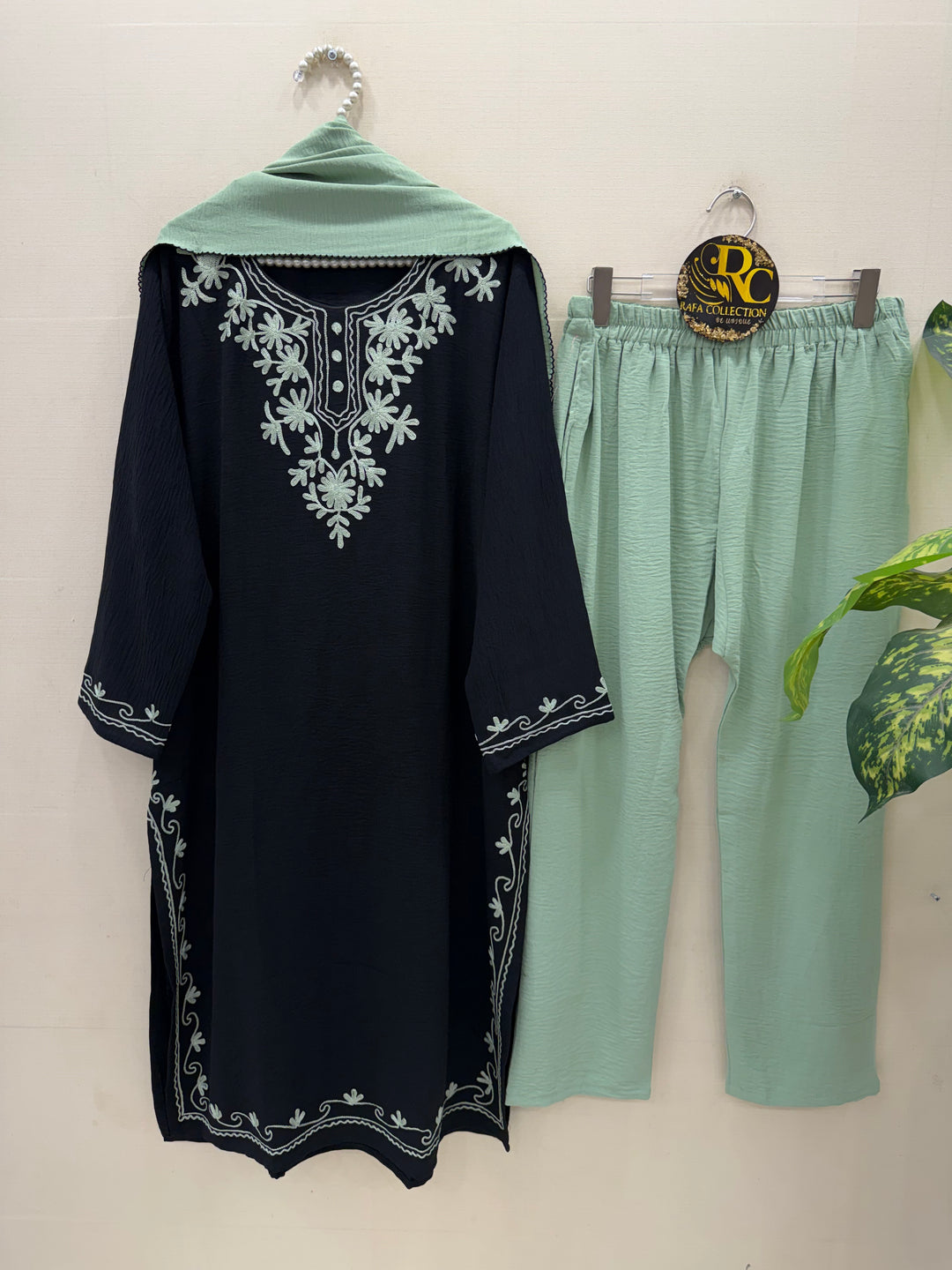 Embroidered suits
