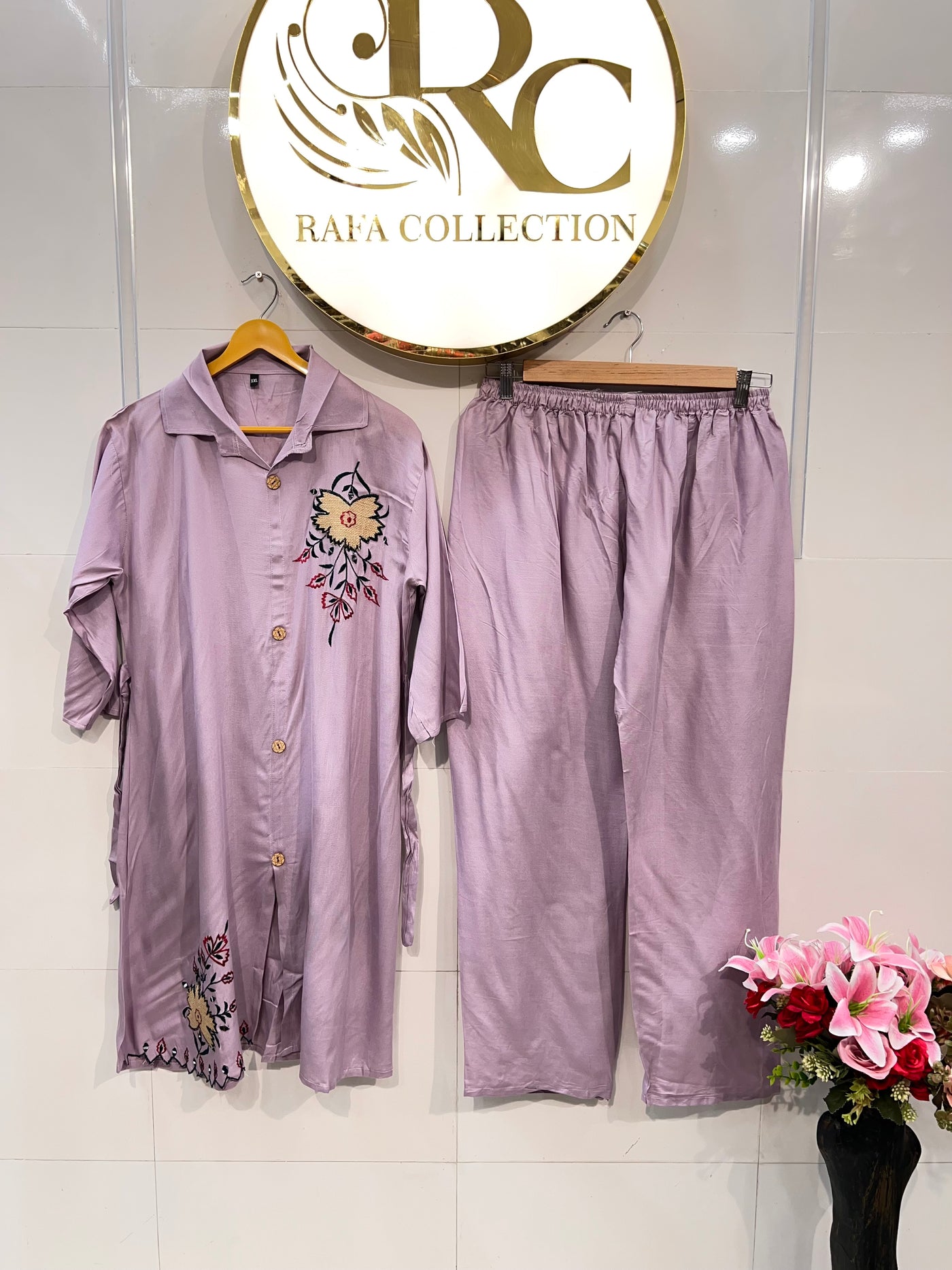Embroidery Co-Ord Set 2175