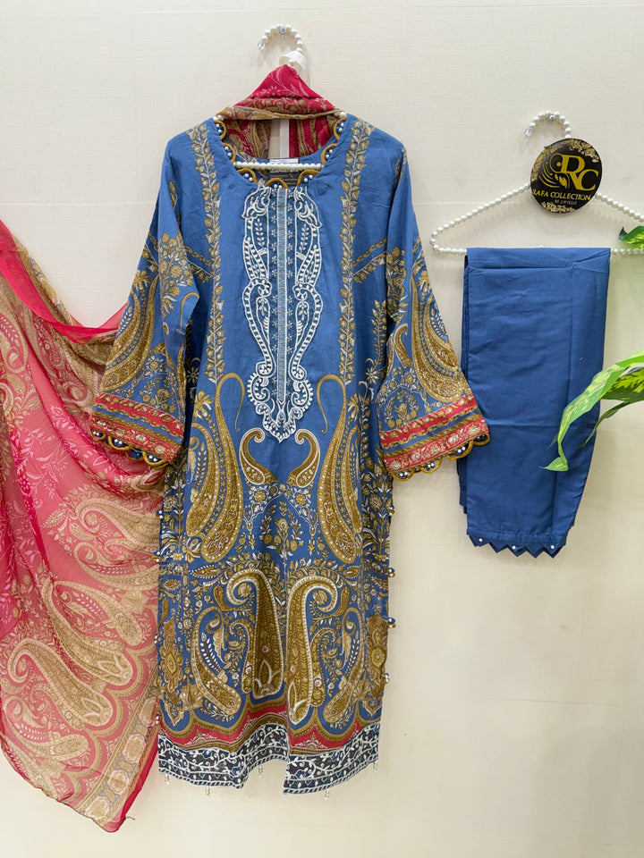 Pakistani patch work suit