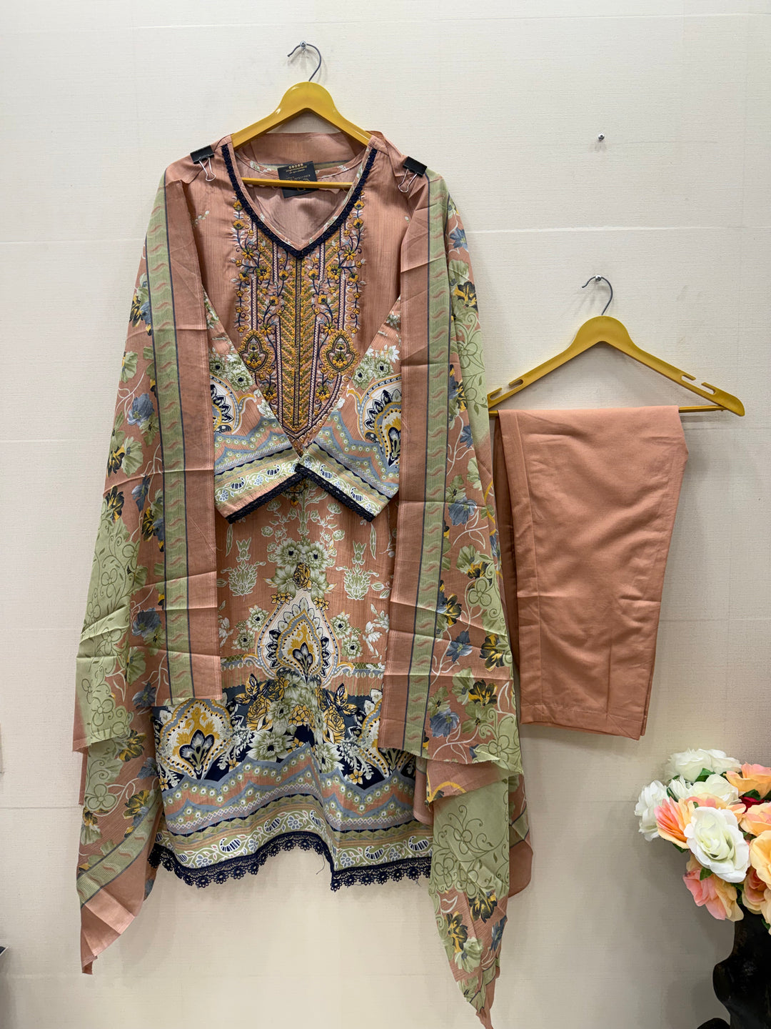 Semi cotton suits 2836