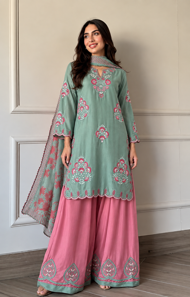 Embroidered Co-Ords