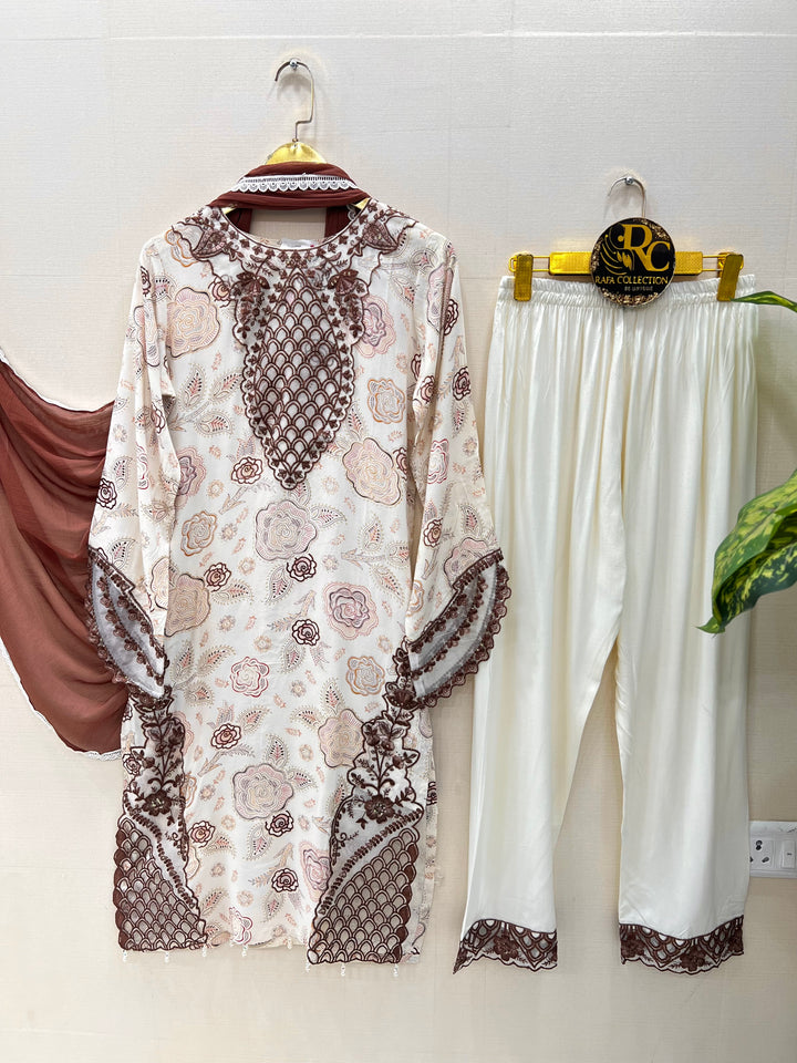 Pakistani cutwork suits