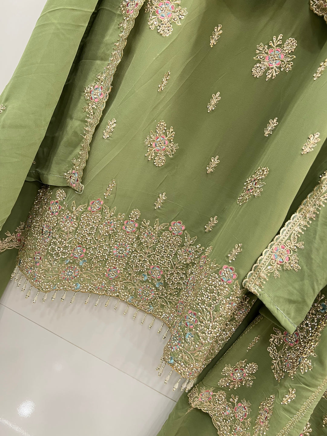 Party wear flaired plazzo suits 2822