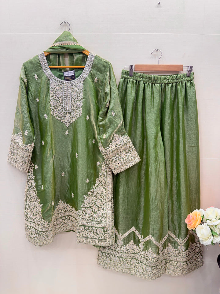 Party wear plazzo suits