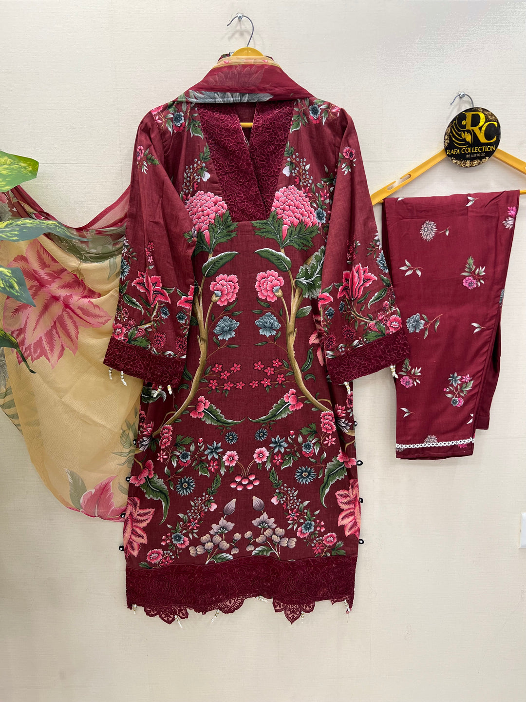 Cotton patch work suits