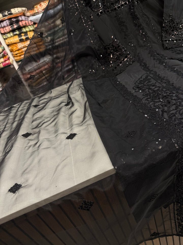 Premium cutwork suit