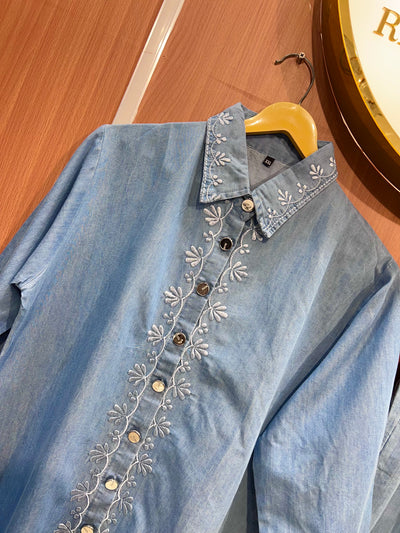 Denim Embroided Co-Ord Sets 2547