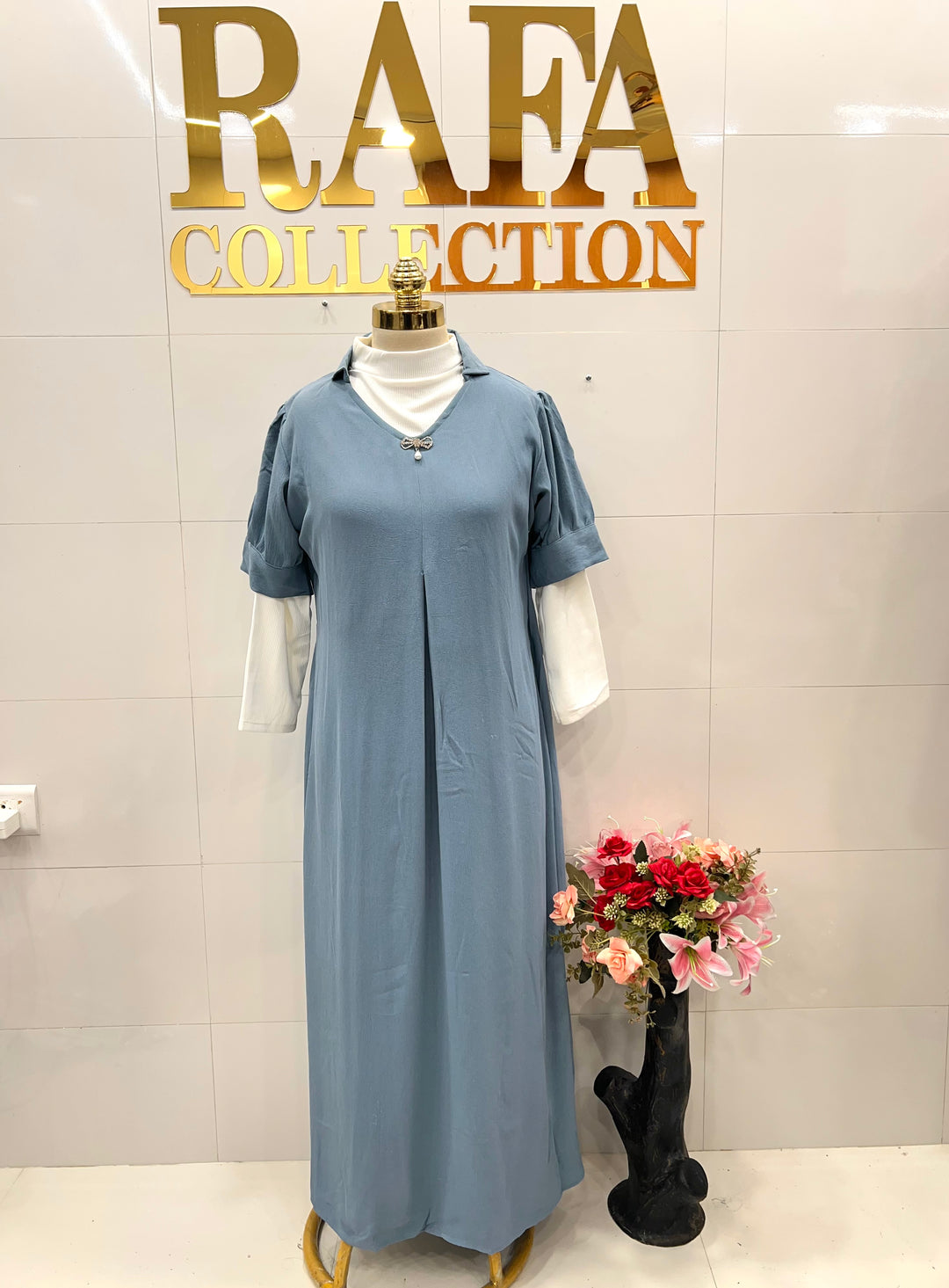 Imported long dresses 2753