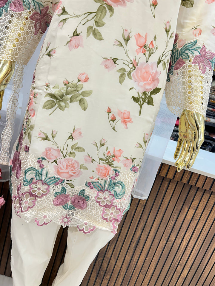 Cutwork formal suit 2309