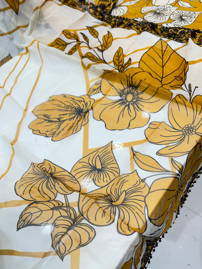 Organza handwork suits 1853