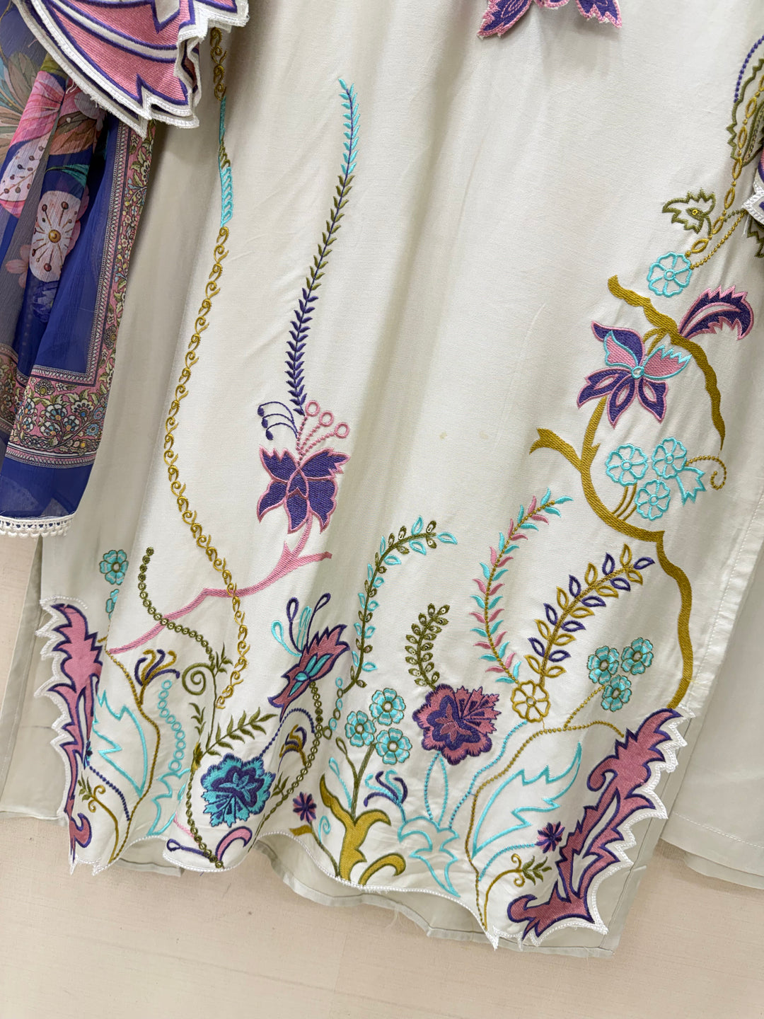 Pakistani Long cutwork Suits