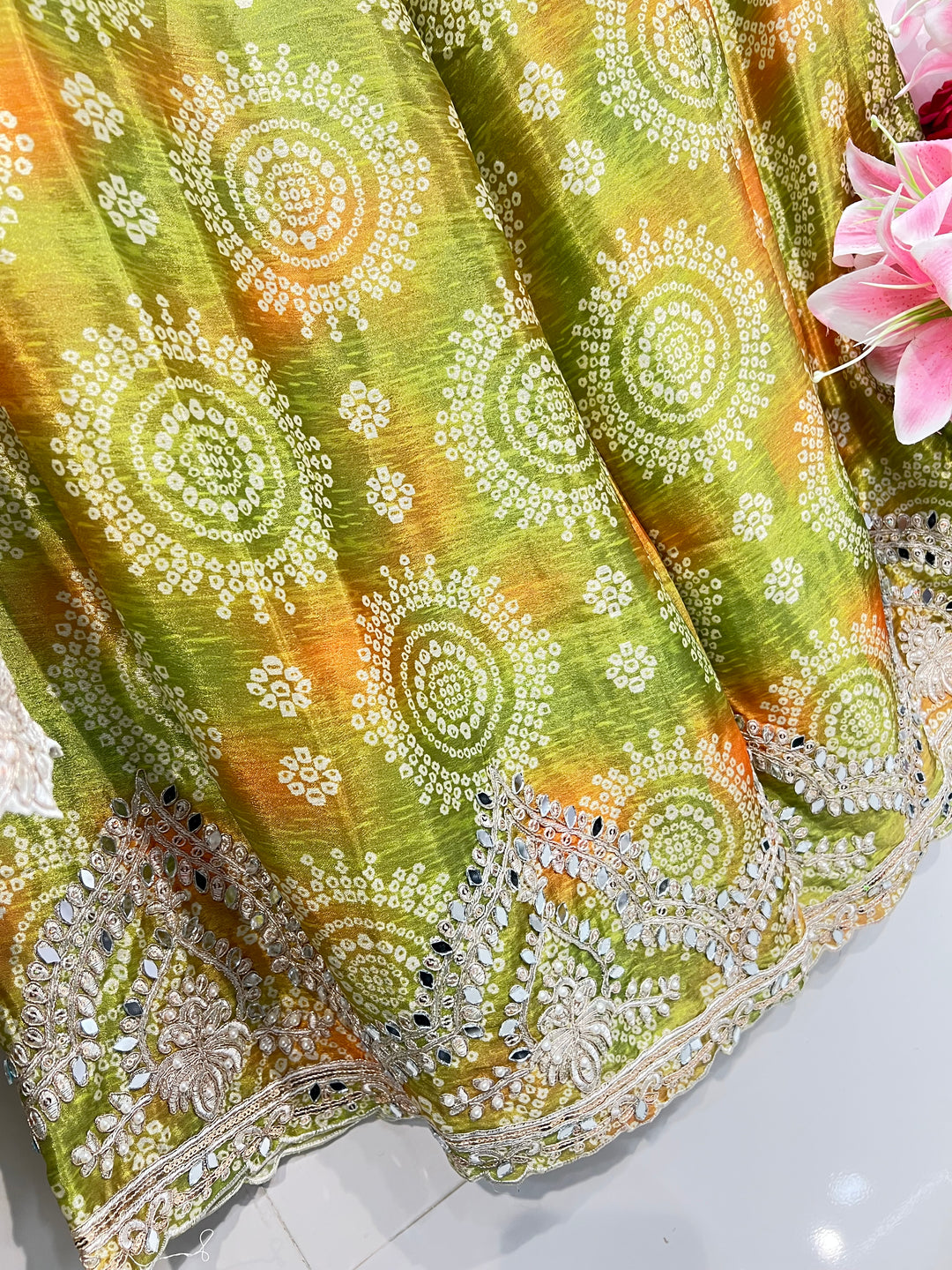 Mirrorwork Special Palazzo Suit 1789