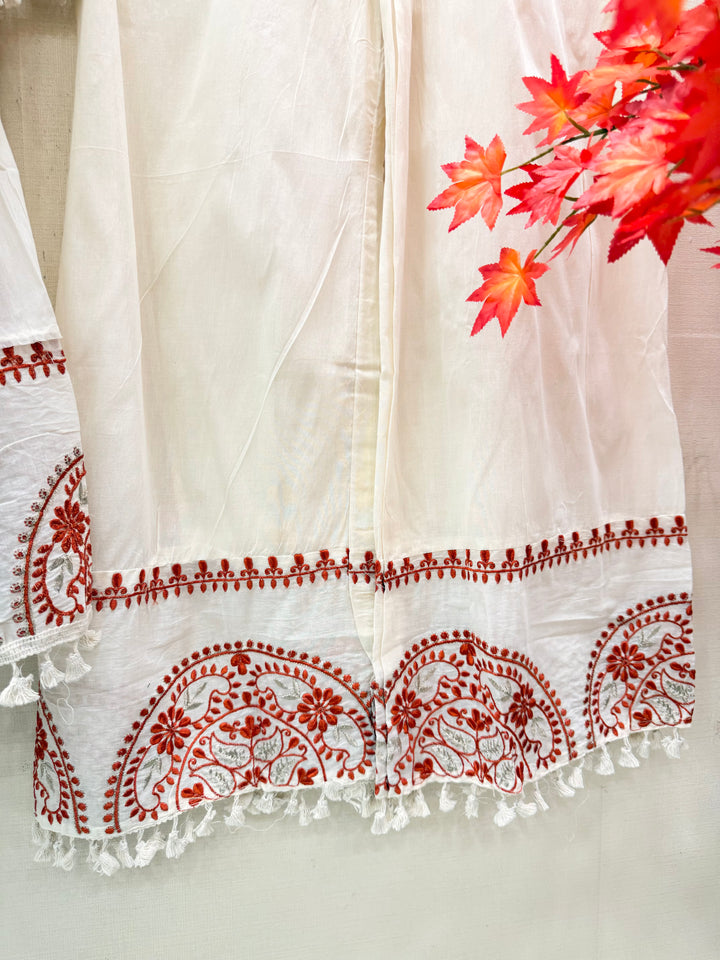 cotton embroidery suits