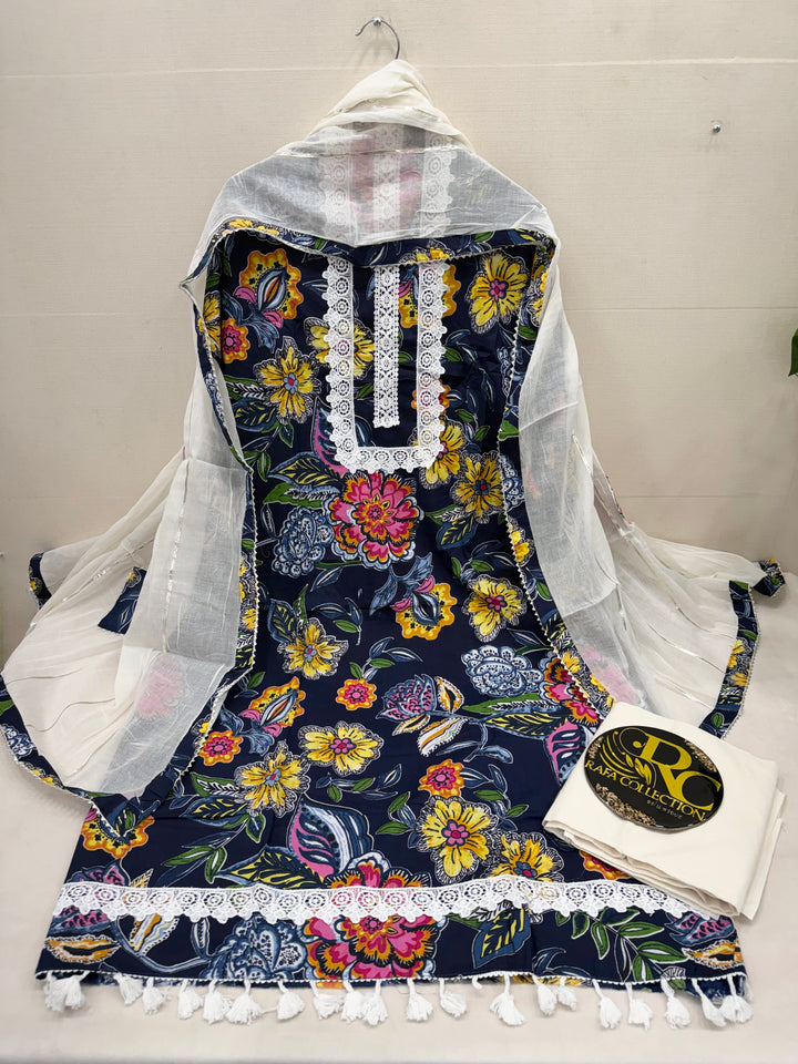 Cotton unstitch suits