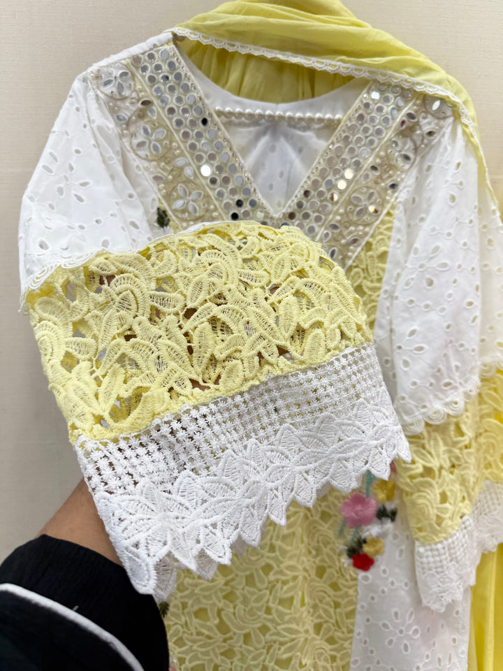 Premium Chikankari Cotton Suit