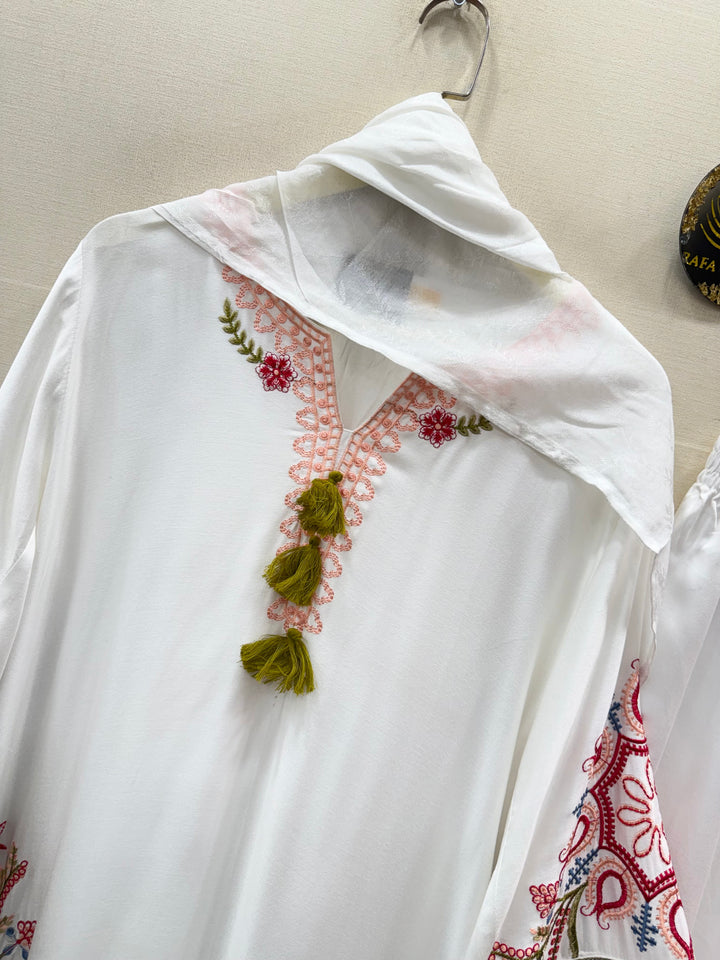 Embroidered Cutwork Suits
