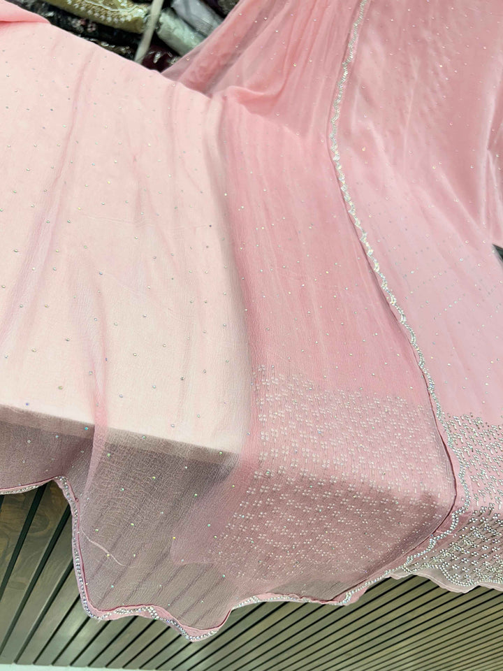 Organza Handwork suit 2132