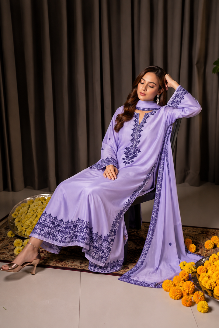 Embroidered Long Kaftan’s
