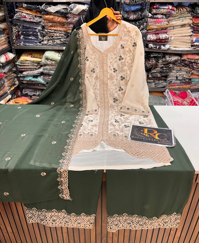 Pakistani party wear suits 17393