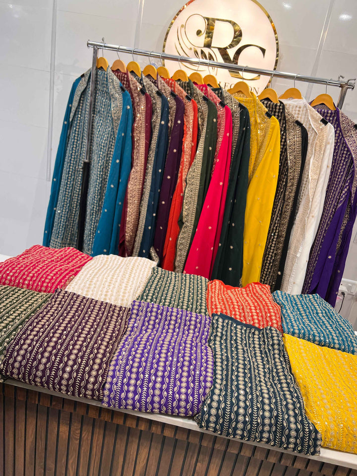 Nayra Georgette suit 1823