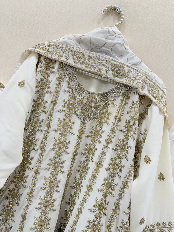 Pakistani Heavy farshi sharara suits