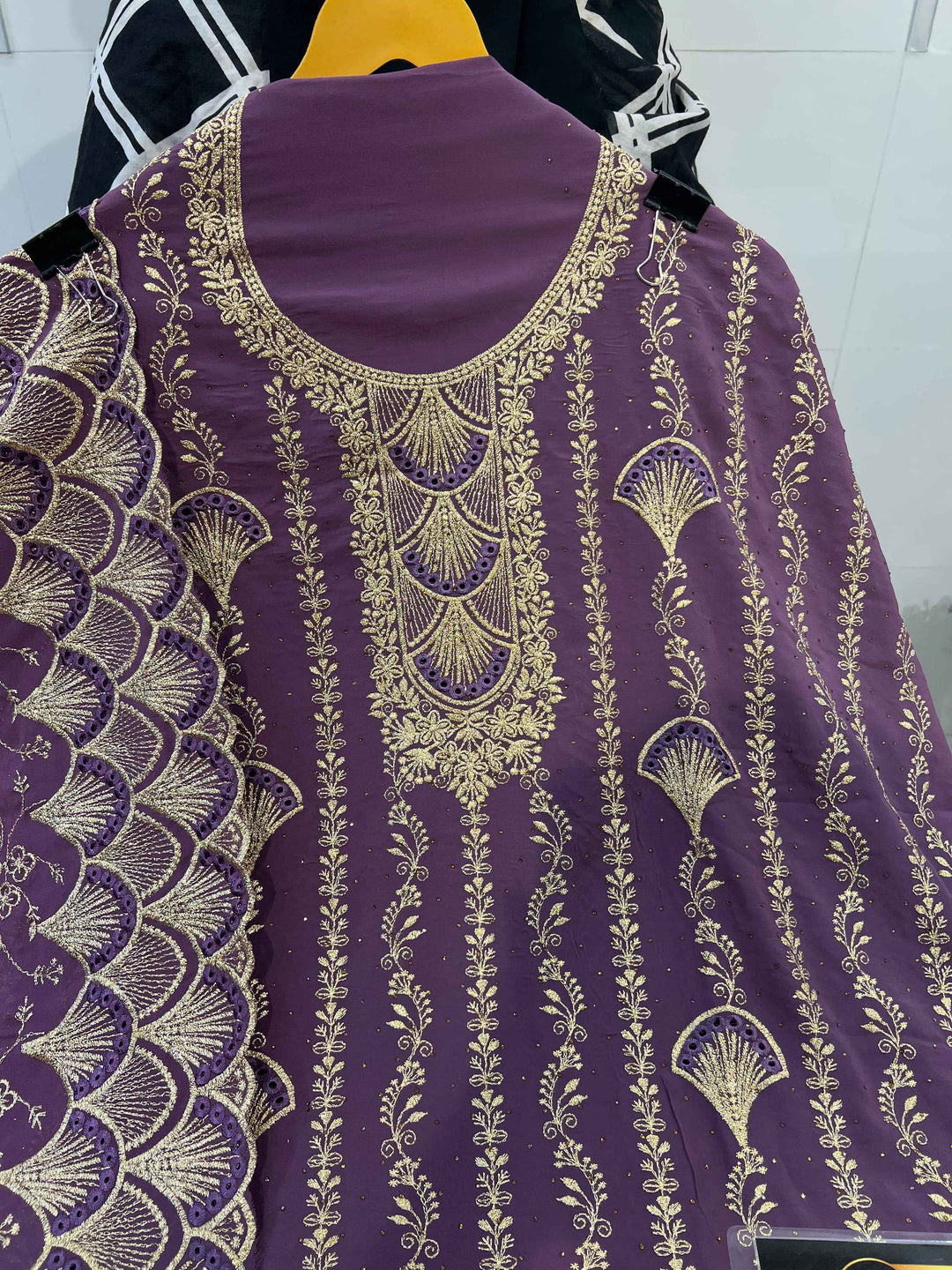 Georgette work suits 2218