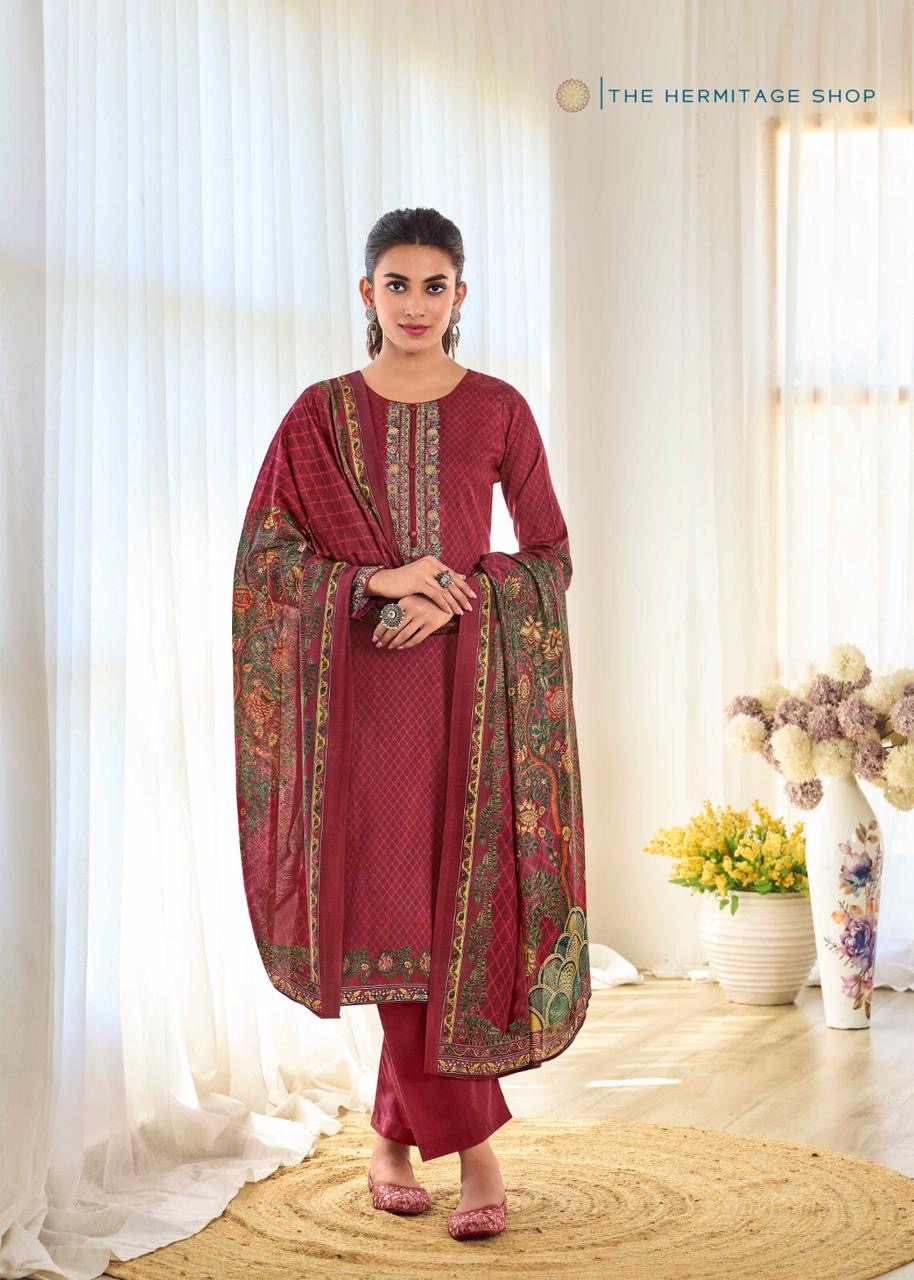 Cotton Unstitched Suit 1579