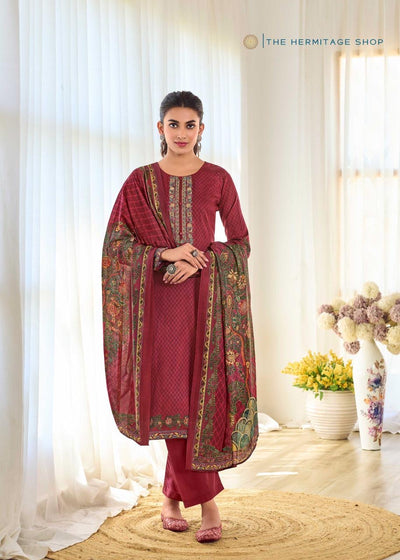 Cotton Unstitched Suit 1579