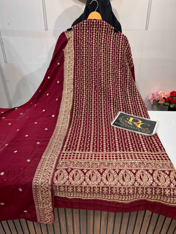 Nayra Georgette suit 1823