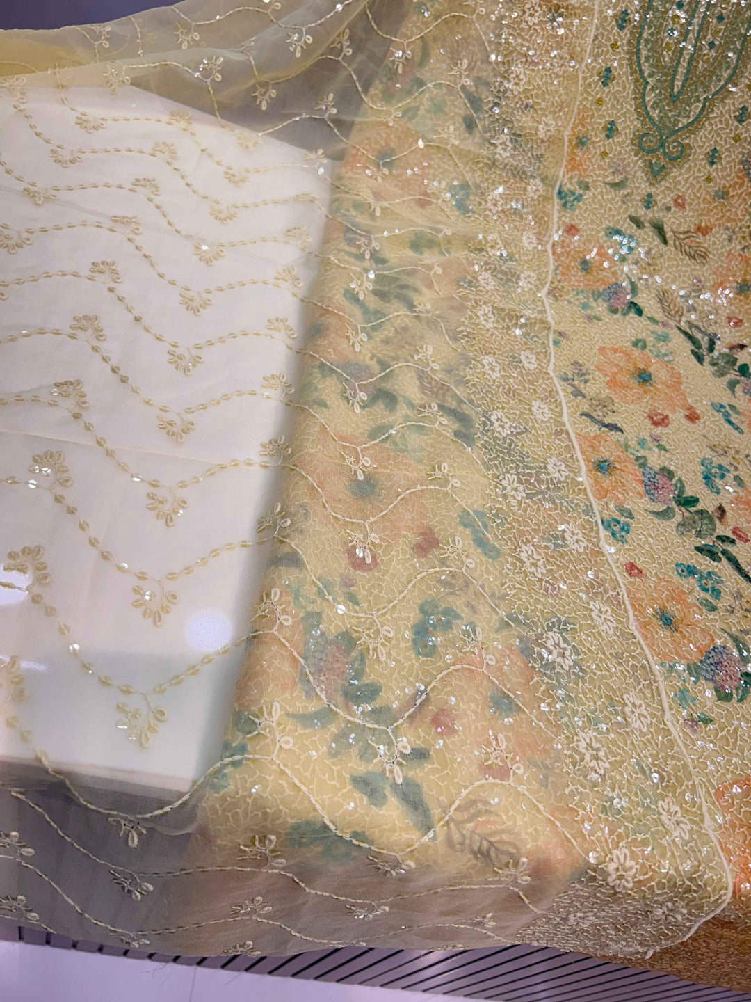 Georgette Unstitch Suit 1350