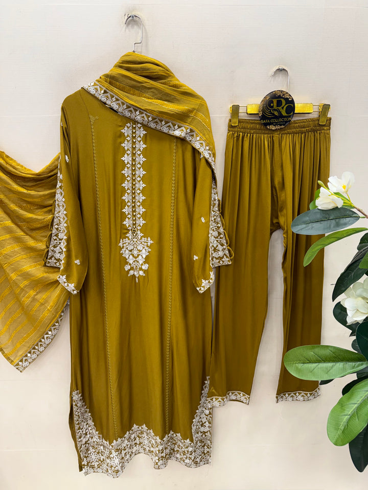 Embroidered Long Kaftan’s