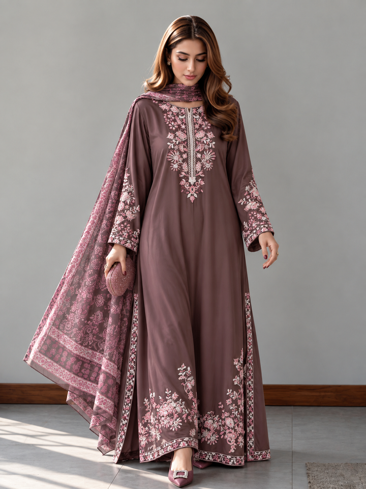 Long Embroidered Kaftans