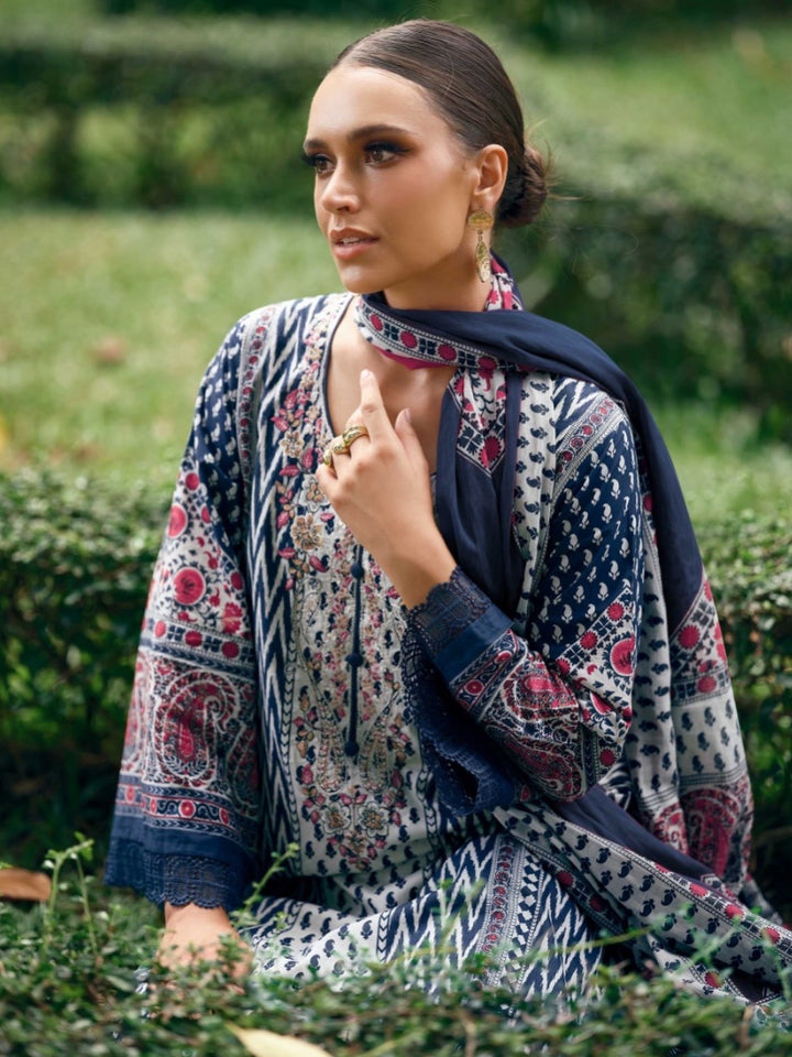 The hermitage cotton embroided suits