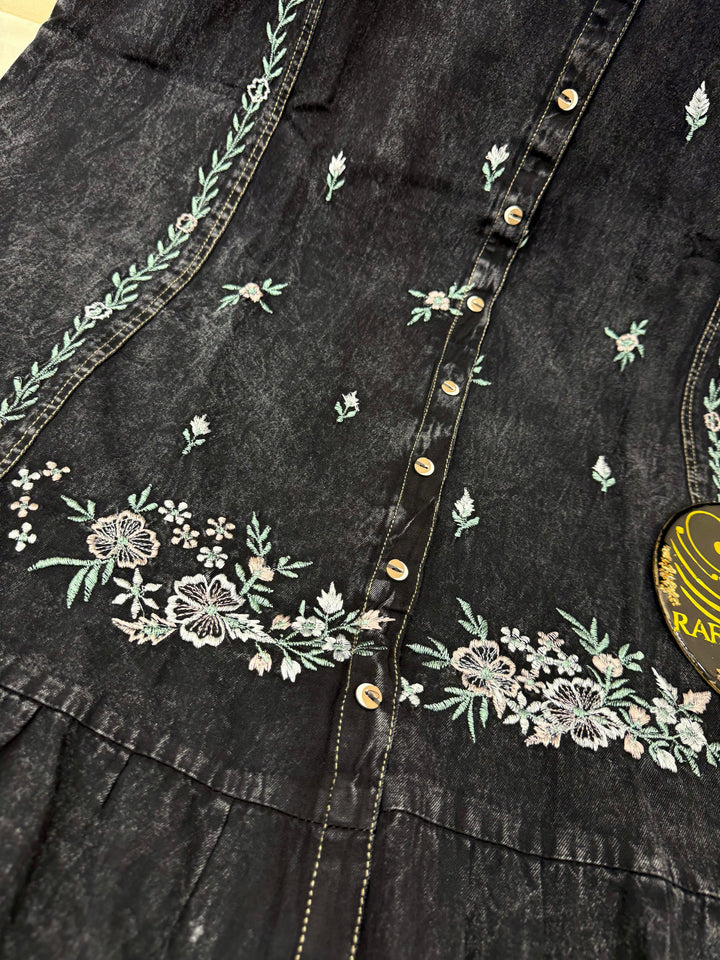 Denim Long Gown’s