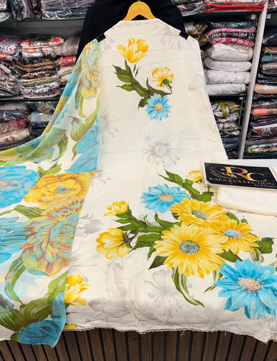 Rayon unstitch suits 2321