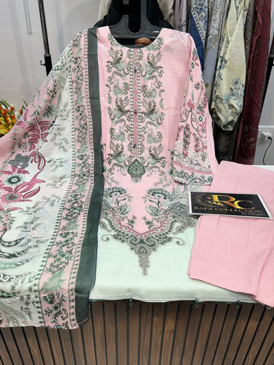 Cotton Kurti Pant Set 834