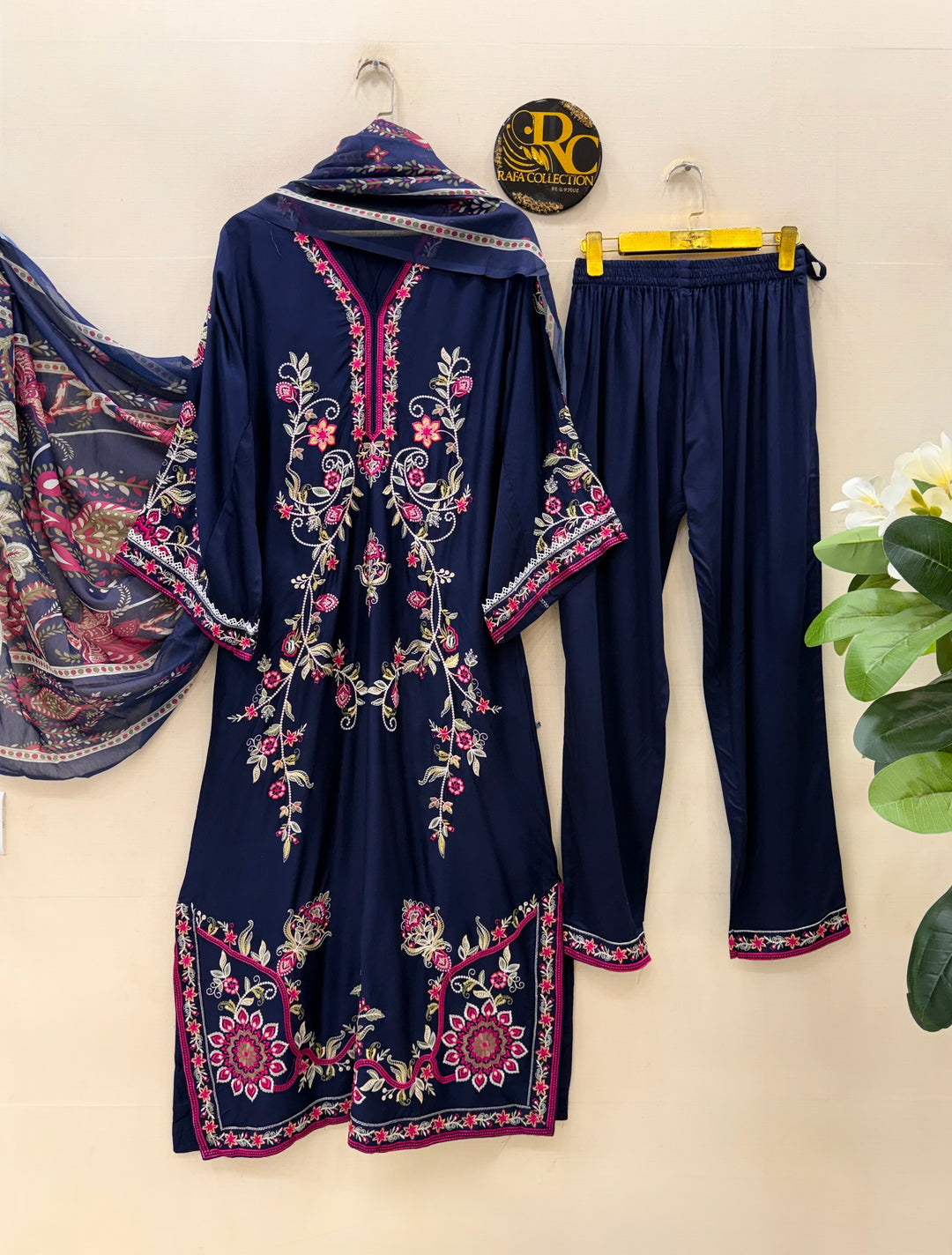 Embroidered Long Kaftan’s