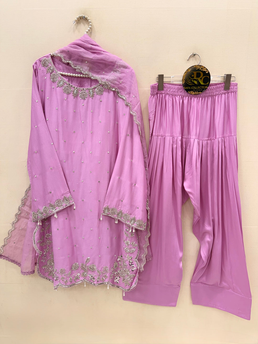 Handwork Farshi Salwar Suits