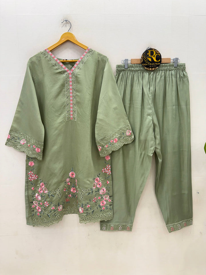 Embroided co-ord sets