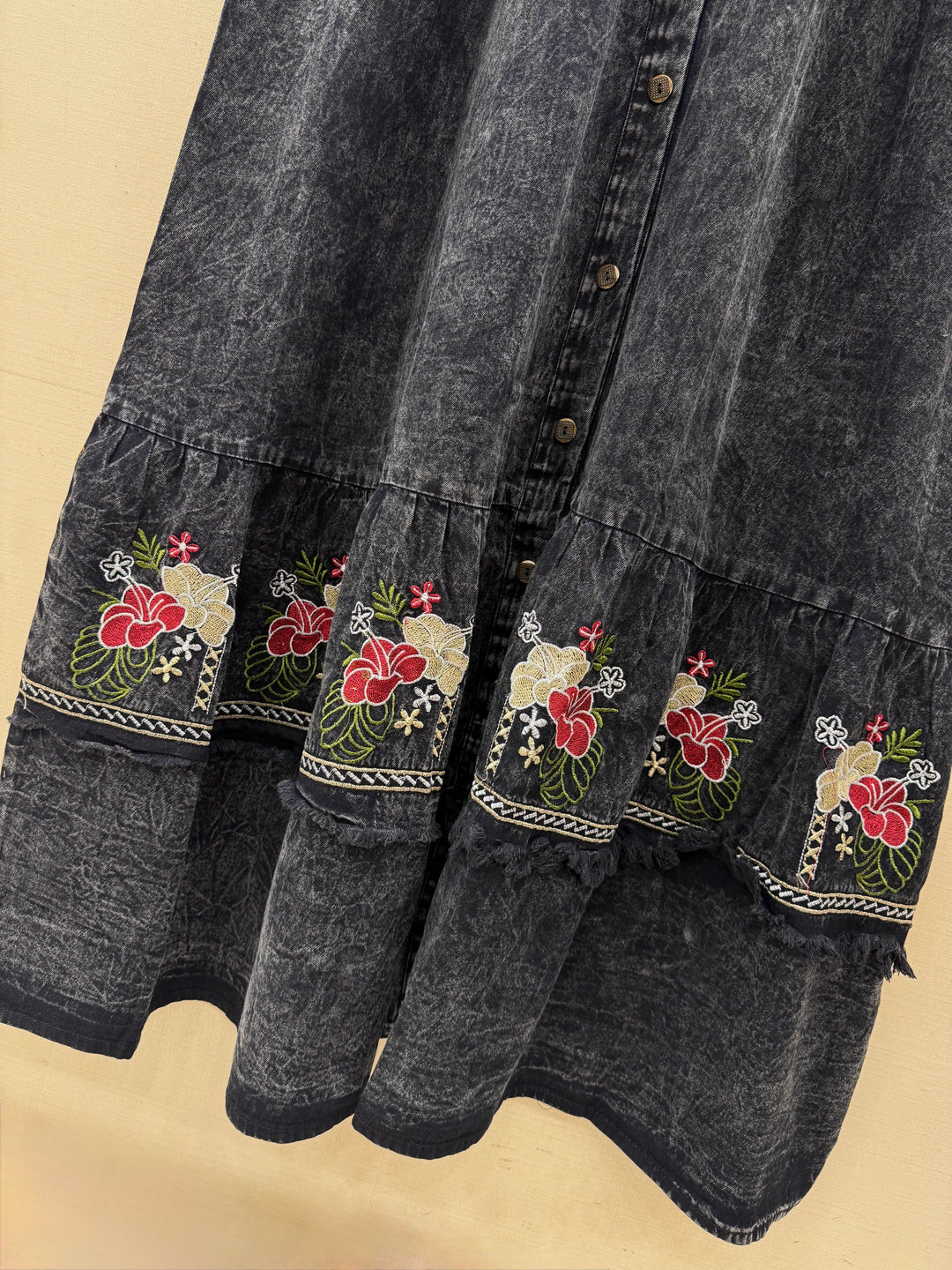 Denim Long Gown’s