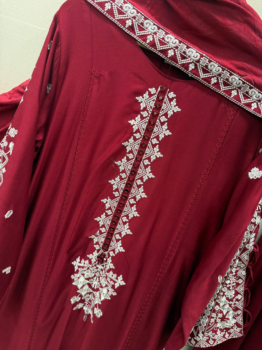 Embroidered Long Kaftan’s