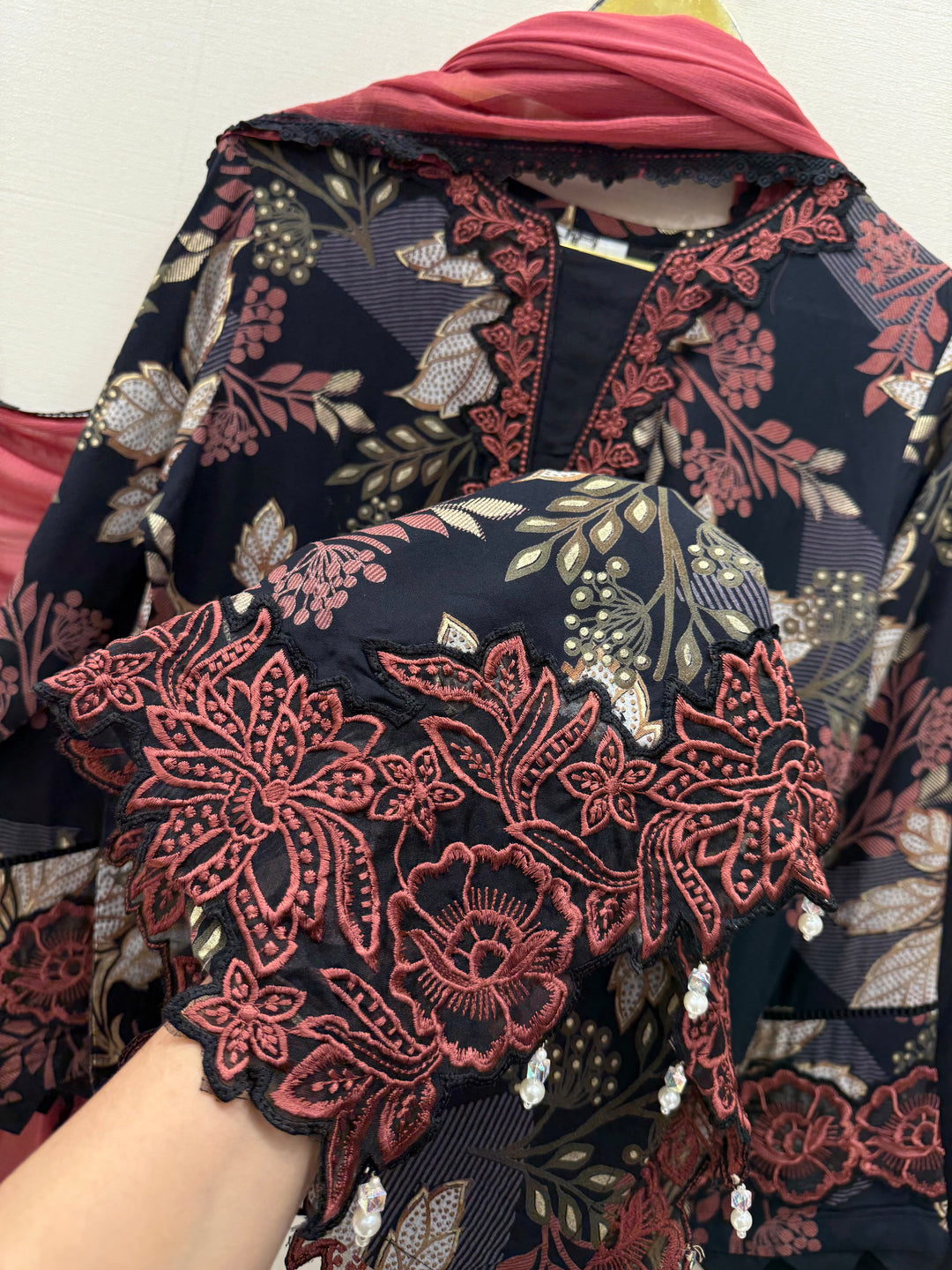 Pakistani cutwork suits