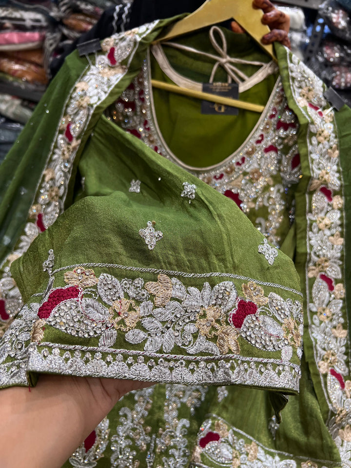 Luxury pakistani garara suits 2786