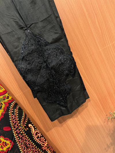 Pakistani patch work suit 2519
