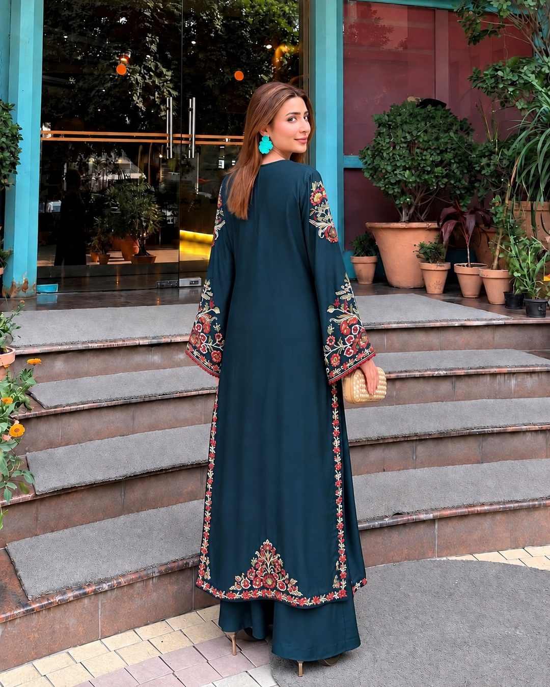 Pakistani formal embroidered suits