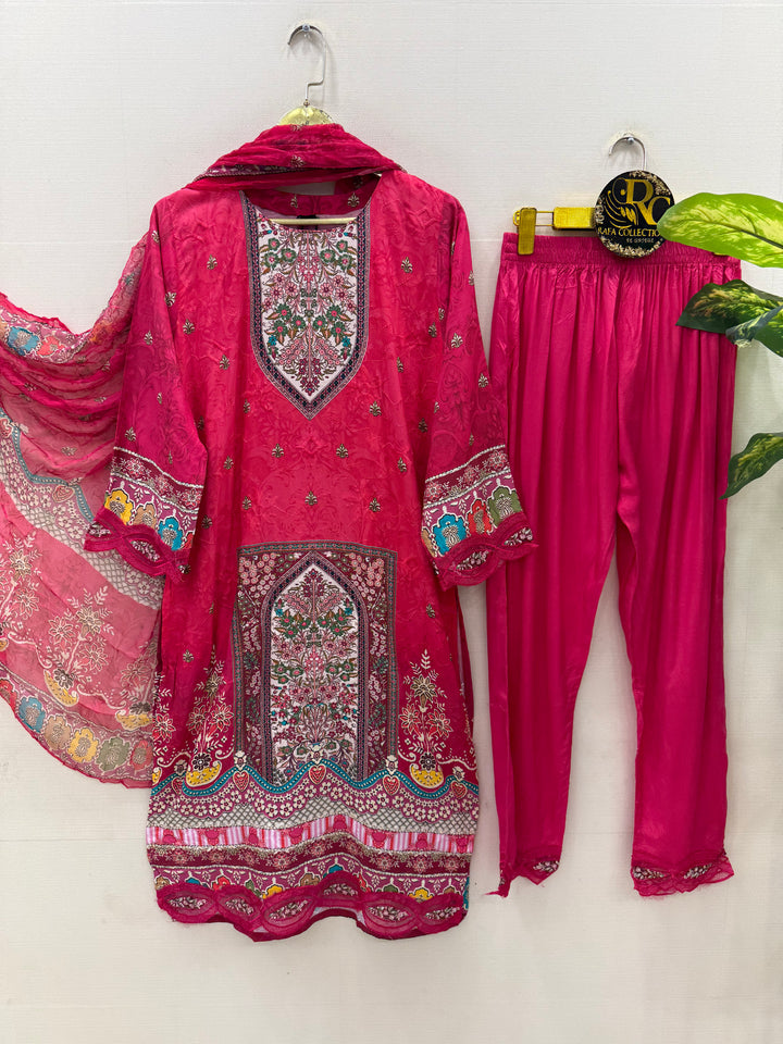 Muslin Embroided suits