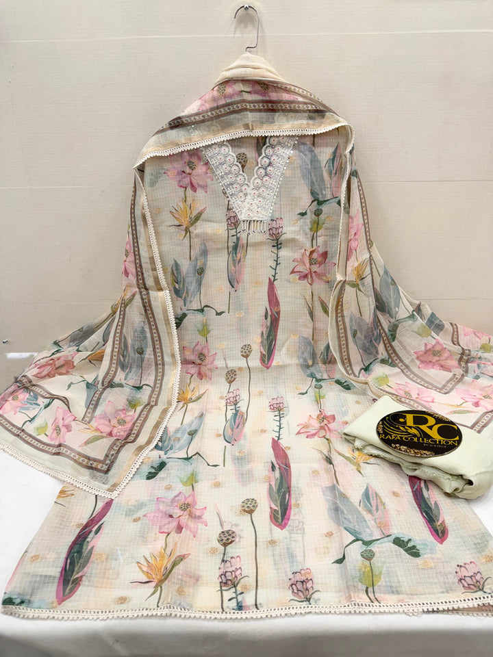 Organza Unstitch suits