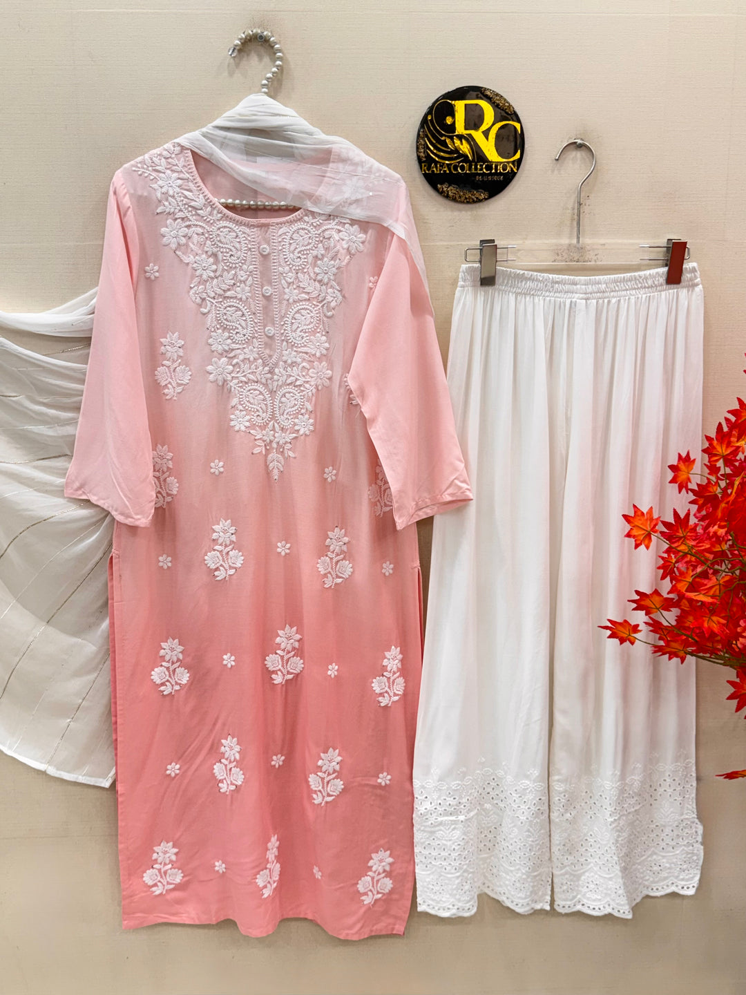 Lucknawi Embroidered Suits