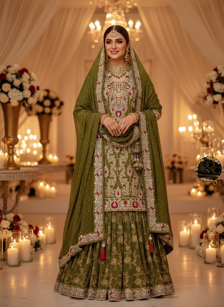 Luxury pakistani garara suits 2786