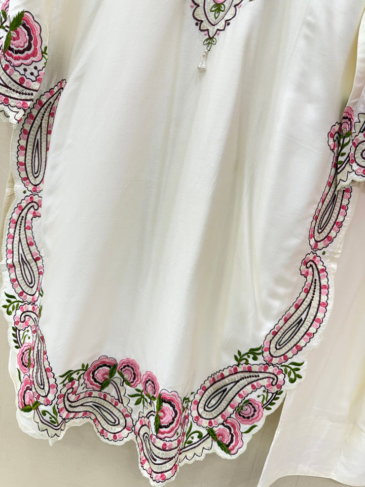 Embroidered Farshi Salwar Suits